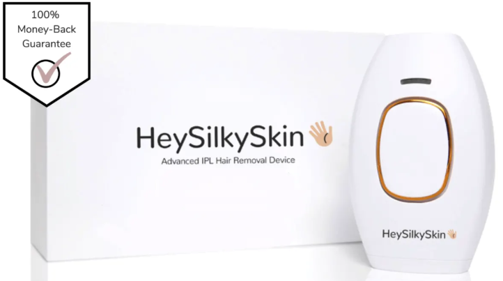 Hey Silky Skin Laser Hair Remover. Silky Smooth Results AT HOME! Never Deal With Painful Waxing Ever Again!!